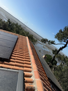 Photo de galerie - Faîtage scellé 