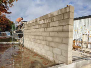 Photo de galerie - Mur parpaing 