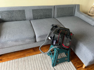 Photo de galerie - Nettoyage d’un canapé et un tapis 