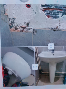 Photo de galerie - Changement un  lavabo avec mitigeur et siphon