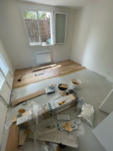 Photo de galerie - Pose de parquet 