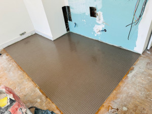 Photo de galerie - Pose des carrelage 