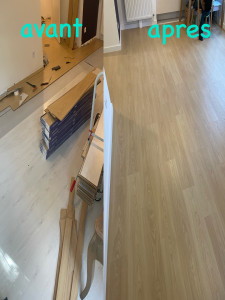 Photo de galerie - Pose de parquet - Revêtement de sol