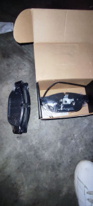 Photo de galerie - Changement plaquettes de frein 