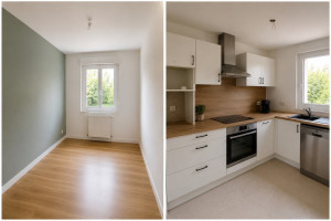 Photo de galerie - Chambre et cuisine