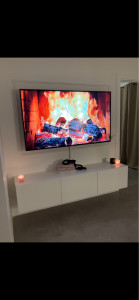 Photo de galerie - Fixation meuble télé