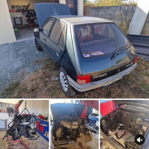 Photo de galerie - ? Peugeot 205 Sacré Numéro – 1.4L
Un véritable véhicule mythique qui mérite qu’on lui redonne toute sa jeunesse !

? Remise en état complète du moteur :
✔️ Distribution
✔️ Allumage
✔️ Embrayage
✔️ Circuit de refroidissement
✔️ Et bien plus encore…
