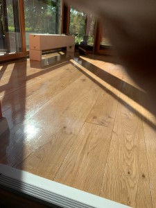 Photo de galerie - Pose de parquet - Revêtement de sol