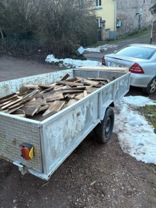 Photo de galerie - ?? Livraison de bois effectuée aujourd’hui ! Client satisfait ✅ Livraison rapide et soignée ?  Besoin  d’une livraison ? N’hésitez pas à me contacter en message privé. ? Service Clément