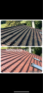 Photo de galerie - Netoyage de toiture 