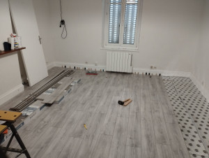 Photo de galerie - Parquet flottant 