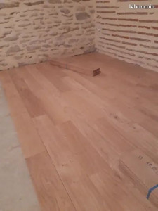Photo de galerie - Pose de parquet - Revêtement de sol