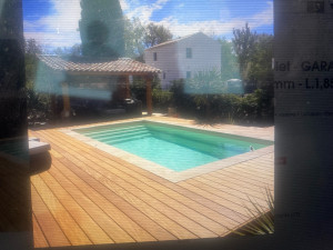 Photo de galerie - Pose de lame de terrasse bois 
