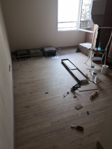 Photo de galerie - Pose de parquet - Revêtement de sol