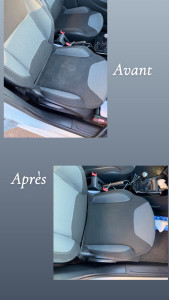 Photo de galerie - Nettoyage de sièges 