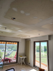Photo de galerie - Réalisation d'un faux plafond en ba13