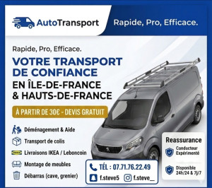Photo de galerie - Livraison, tous types de transports