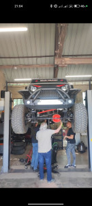 Photo de galerie - Changement joint SPI boite de transfert 