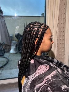 Photo de galerie - Nattes collées avec extension 