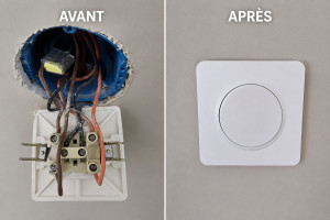 Photo de galerie - Changement d'un interrupteur
