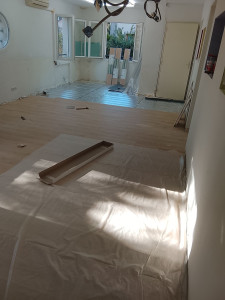 Photo de galerie - Pose parquet 35mtr carré 
