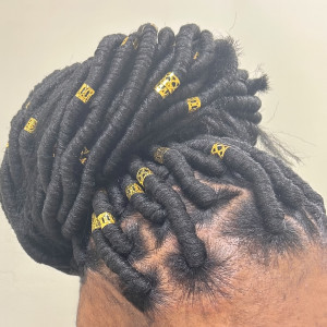 Photo de galerie - Tresse africaine avec laine brésilienne