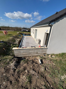 Photo de galerie - Réparation, dalle de béton