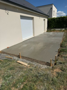 Photo de galerie - Terrasse béton 30m2 