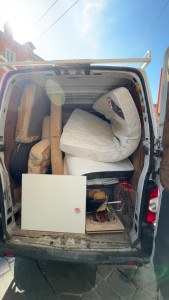 Photo de galerie - Évacuation de déchets réalisée rapidement et proprement, espace laissé impeccable.