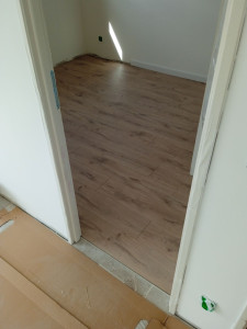 Photo de galerie - Pose parquet