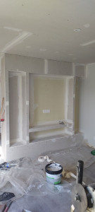 Photo de galerie - Création d'un coffrage décoratifs 