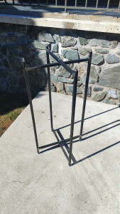 Photo de galerie - Mange debout pliable 