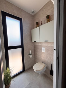 Photo de galerie - Pose de faïence WC