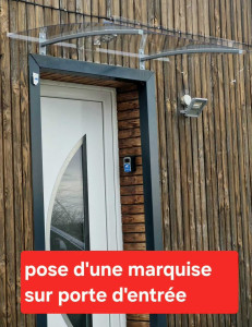 Photo de galerie - Pose d'une marquise.