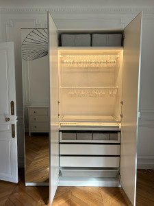 Photo de galerie - Dressing IKEA Pax 