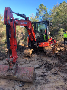 Photo de galerie - Création d’une mare naturelle