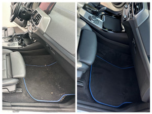 Photo de galerie - Nettoyage intérieur complet bmw x3