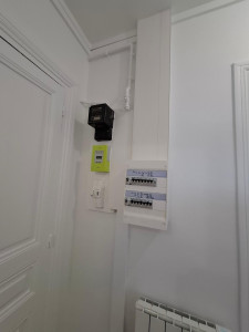 Photo de galerie - Posé tableau électrique 