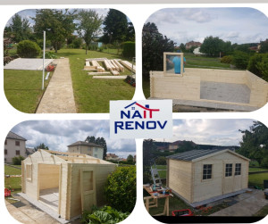 Photo de galerie - Installation de chalet de jardin