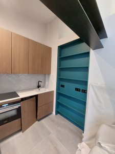 Photo de galerie - Peinture mur plafond, peinture niche murale,ins