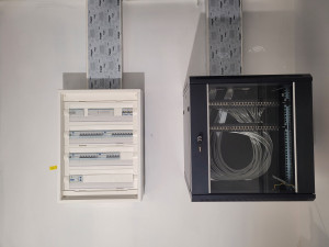 Photo de galerie - Tableau électrique plus Baie informatique 