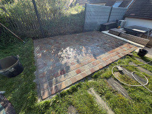 Photo de galerie - Terrasse en pavé kandla 