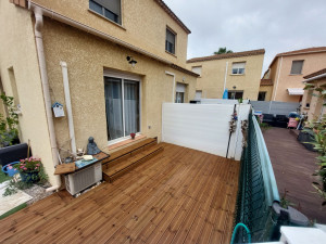 Photo de galerie - Pose terrasse bois 17m2