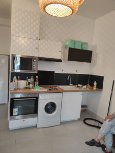 Photo de galerie - Ca c'est la suite de la transformation du garage en studio 