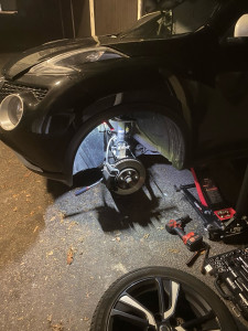 Photo de galerie - Remplacement de plaquette 