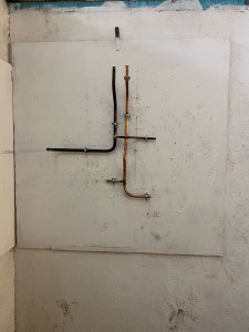 Photo de galerie - Brasure jaune cuivre acier
