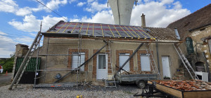 Photo de galerie - Intervention pour le changement d'une couverture de 400m²
