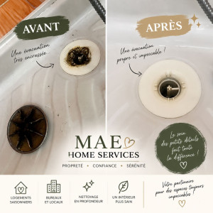 Photo de galerie - AVANT ➜ APRÈS ✨
Une évacuation fortement encrassée qui avait besoin d’un nettoyage en profondeur. ?

Après l’intervention de MAE Home Services : saletés éliminées, zone nettoyée et un résultat nettement plus propre. ✨
