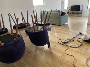 Photo de galerie - Je suis équipé pour m'occuper du sol et des fenêtres ! 