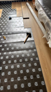 Photo de galerie - Pose de parquet - Revêtement de sol